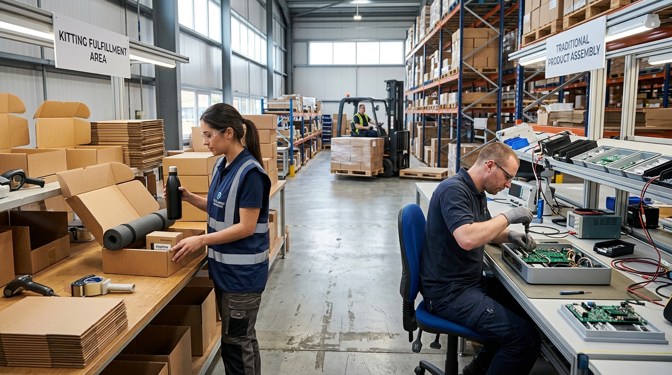 Distinguishing Kitting From Traditional Product Assembly