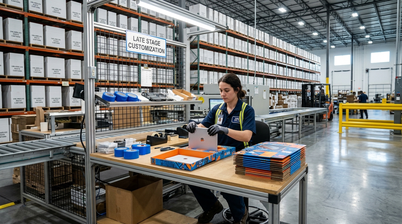 Reducing Inventory Risk Through Postponement Packaging Strategies